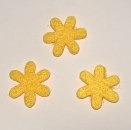 Filzblume klein, gelb